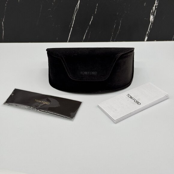 NEW TOM FORD TF908 01B WOMEN SUNGLASSES TOM FORD HAWKINGS-02 FT0908/S - Picture 11 of 11